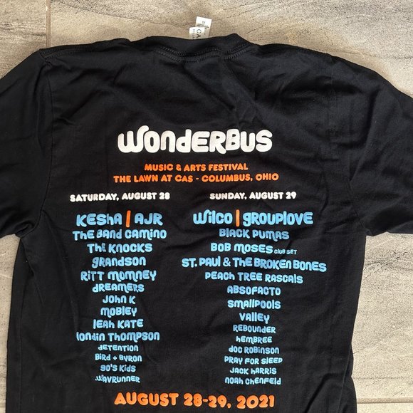 Rare WonderBus Music Festival 2019 Bands Lineup Vintage Unisex T-Shirt 🎸🤘🏼 - Picture 3 of 5
